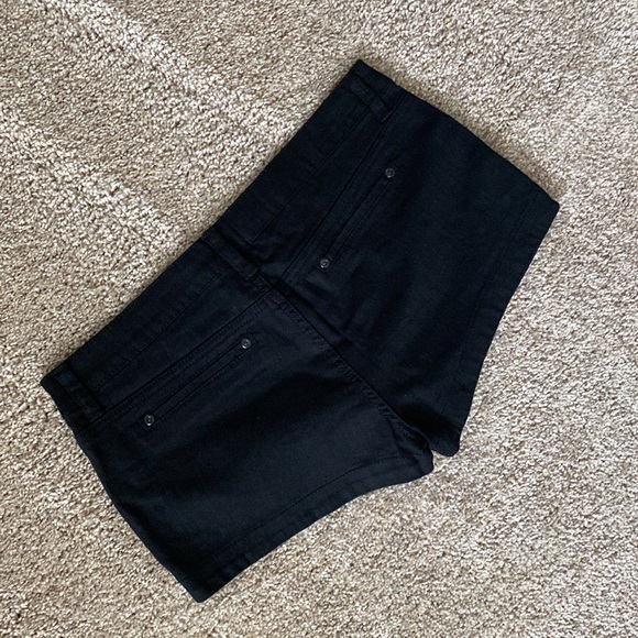 Forever 21 Black Denim Shorts - Picture 9 of 12